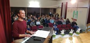 Jaka Jerina na prireditvi Mirna poje 2018, foto Lapego